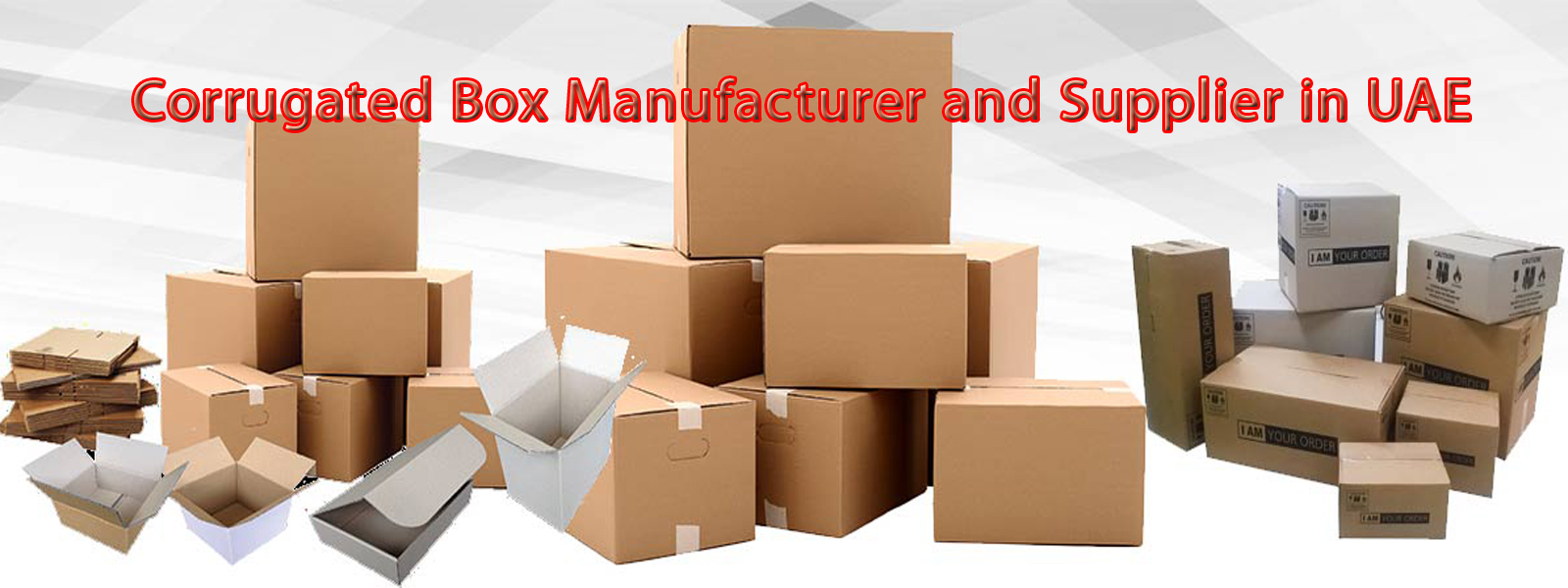 Corrugated box manufacturer and supplier in UAE